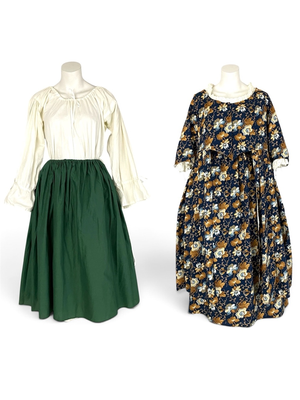 Revolutionary War Reenactment 6 Piece Women’s Versatile Roleplay Full Dress L/XL